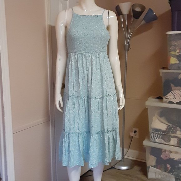 Liberty Love Dresses & Skirts - Liberty Love Blue Sleeveless Midi